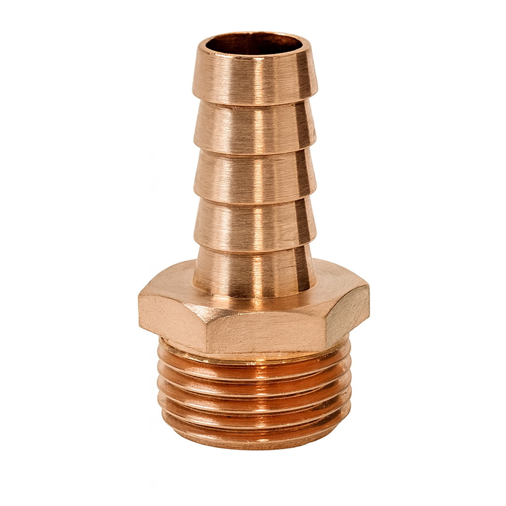 BRONZE HOSE NIPPLE AG 1/2 - 8